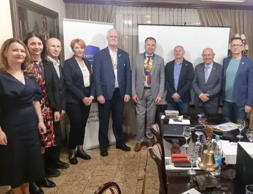 Posjeta guvernera distrikta 1910